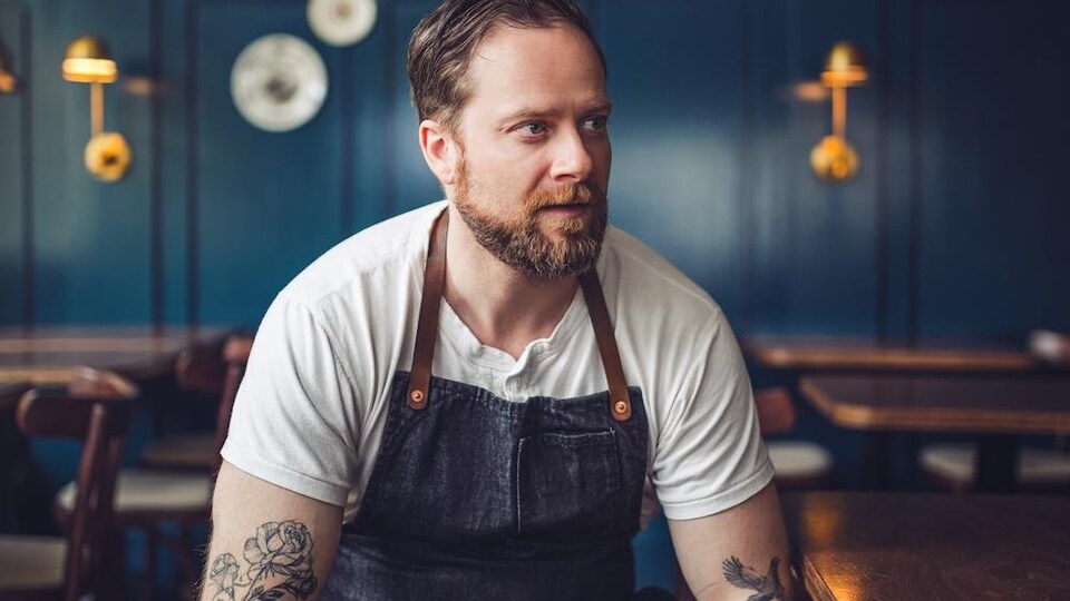 Jean-Christophe Poirier, chef et propriétaire du restaurant St-Lawrence.