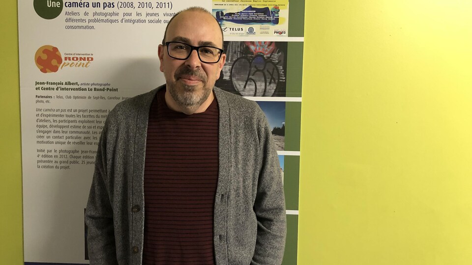 Jean-François Albert, directeur du centre d’intervention le Rond-Point