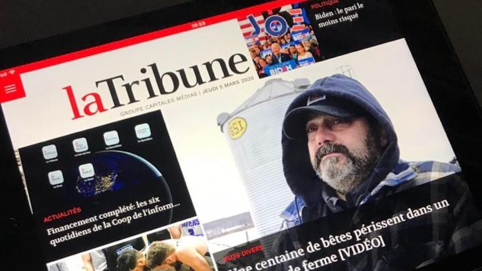 La version numérique du quotidien La Tribune.
