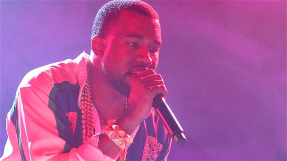 Le rappeur Kanye West.
