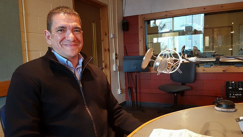 Ken Rock dans le studio de l'émission Boréale 138