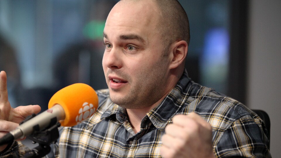 Keven Martel, en studio