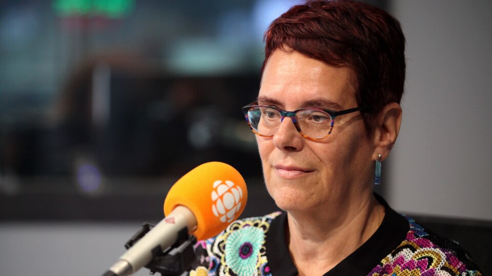 Louise Labelle, présidente de l’Association des guides touristiques de Québec.