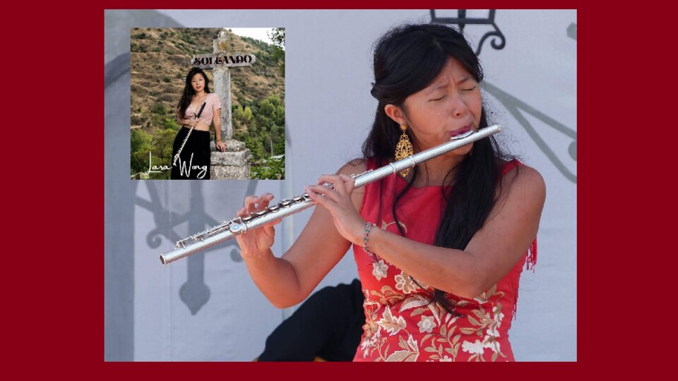 La flûtiste flamenca Lara Wong.