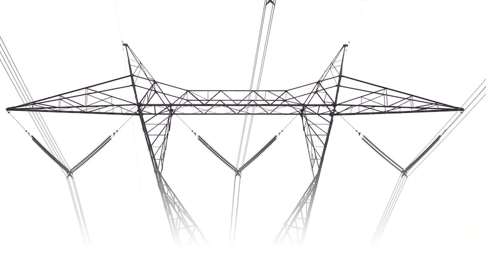 Un pylône électrique