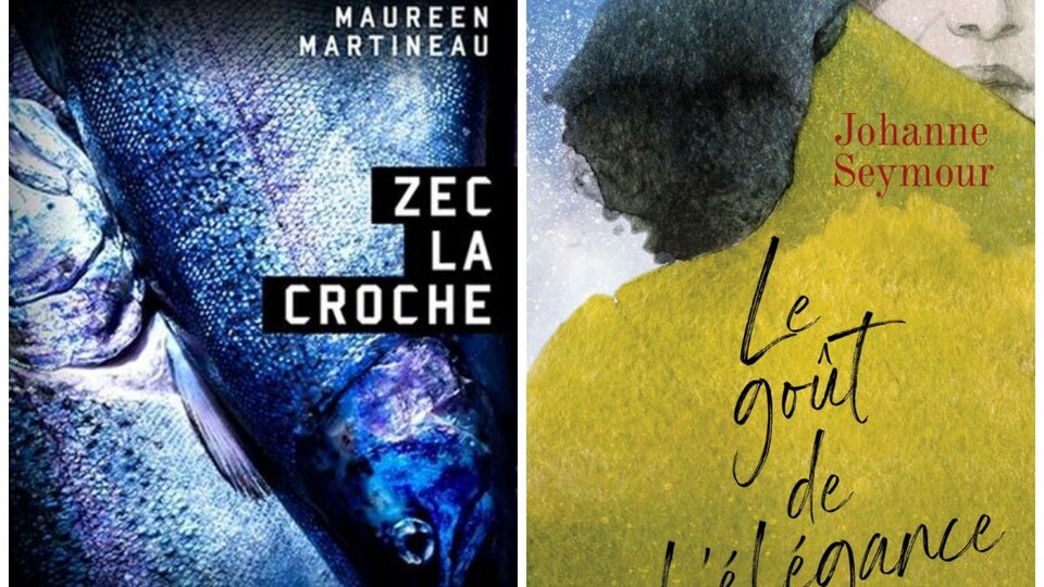 Deux couvertures de livres.