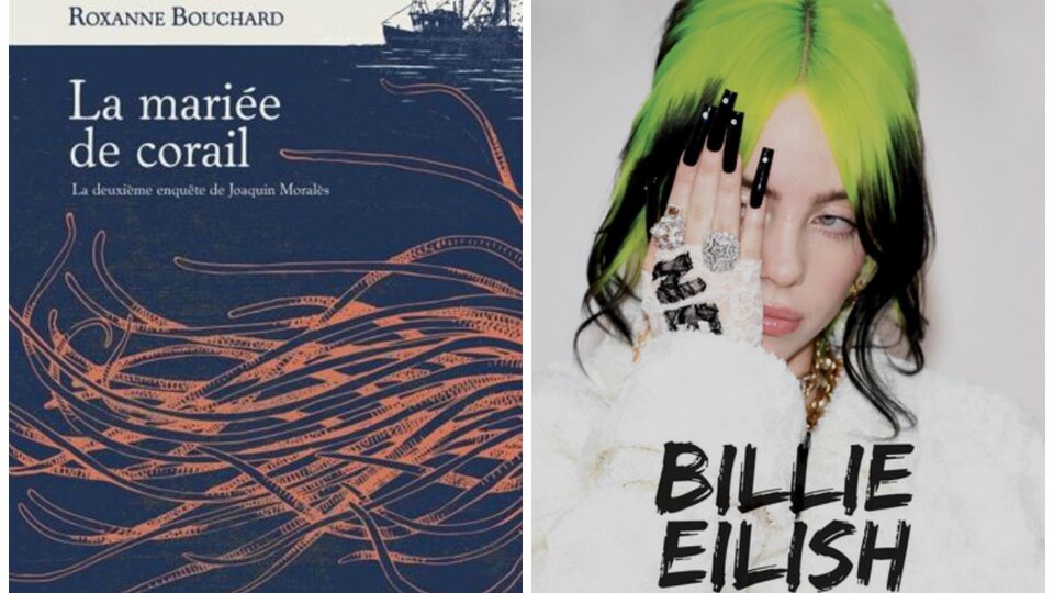 Deux couvertures de livres.