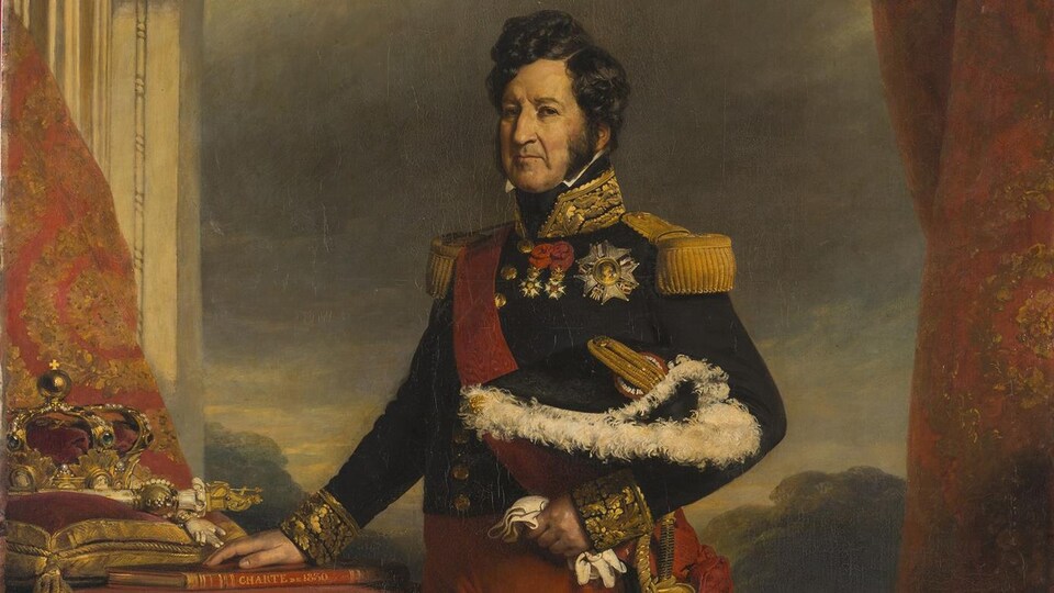 Portrait peint du roi Louis-Philippe.