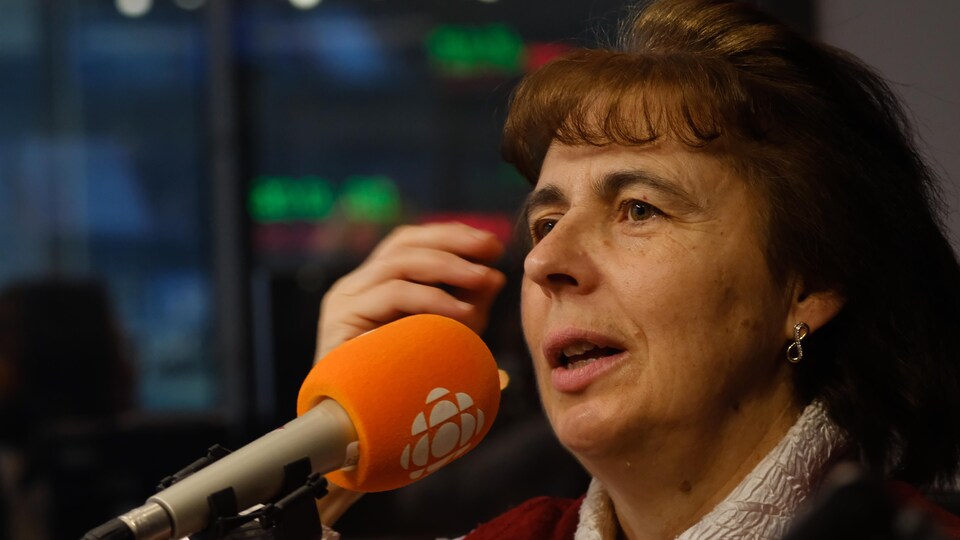 Lucie Germain en studio