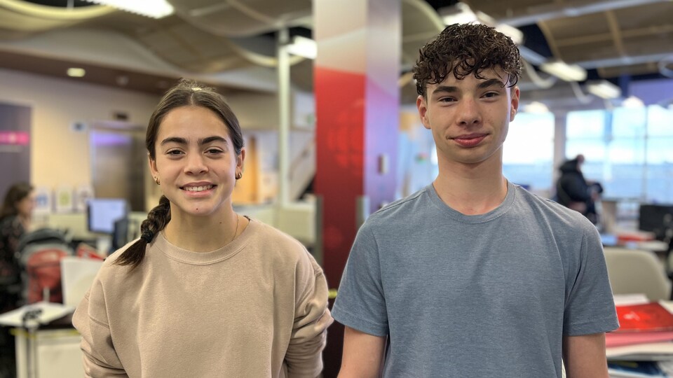 Départ vers les Jeux du Québec à Sherbrooke pour Maéva et Émile