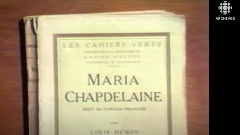Couverture du livre Maria Chapdelaine publié par l'éditeur Bernard Grasset en 1921.