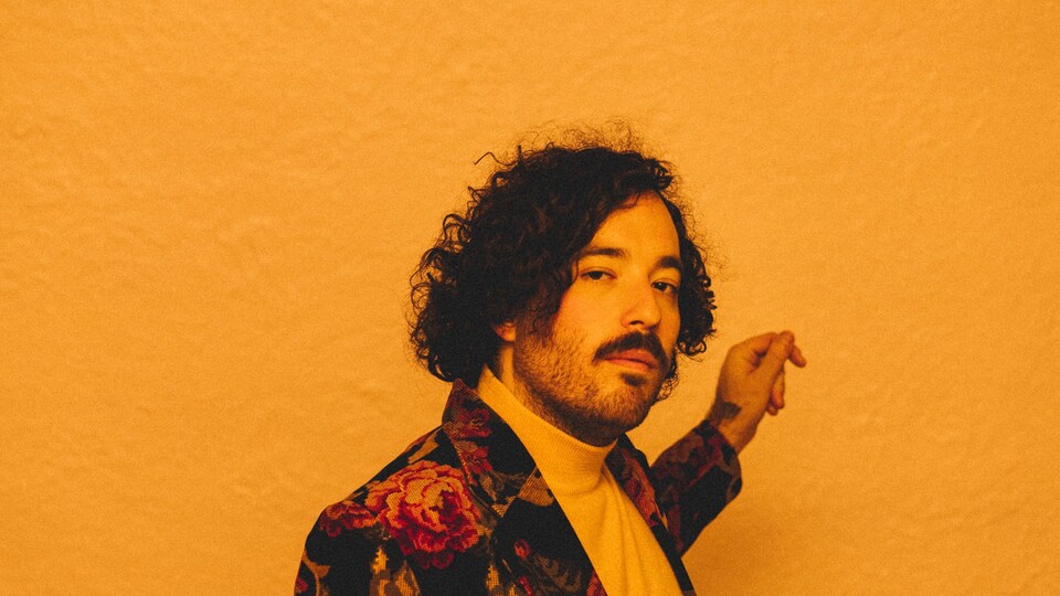 L'auteur-compositeur-interprète Mathieu Bérubé