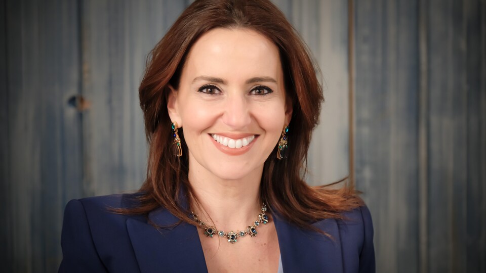 Portrait de la femme d'affaires Caroline Codsi.