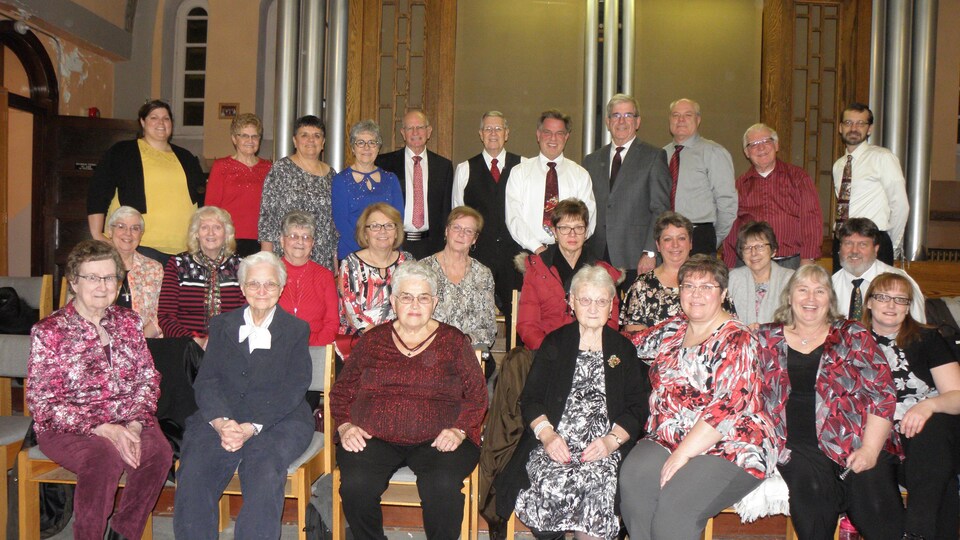 La chorale Magnificat de la paroisse St-Vincent-de-Paul de North Bay