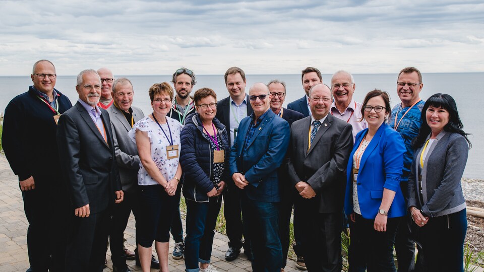 Des entrepreneurs du réseau de mentorat de la Gaspésie et des Îles.