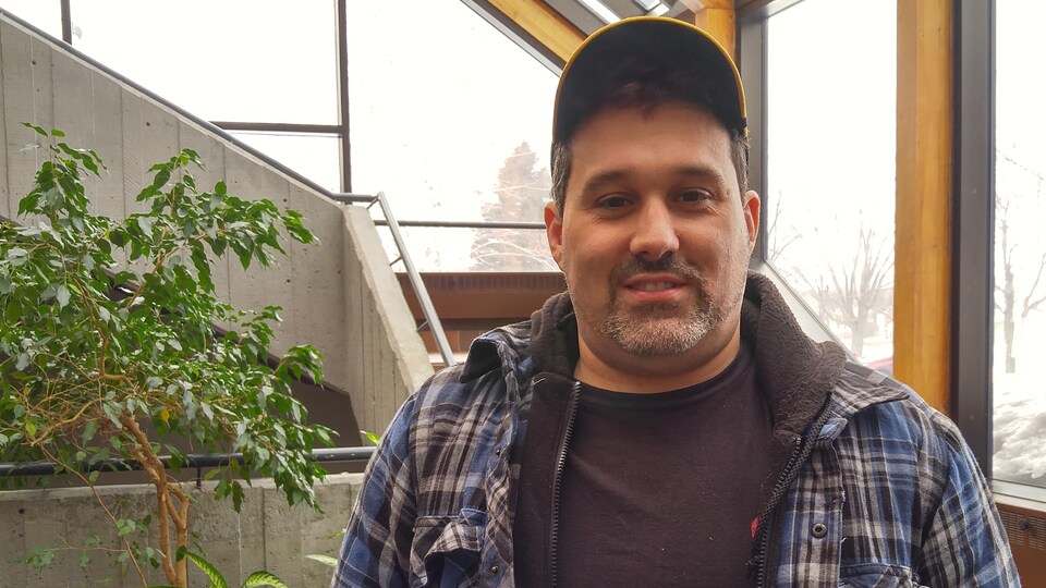 Michaël Tremblay face à la caméra