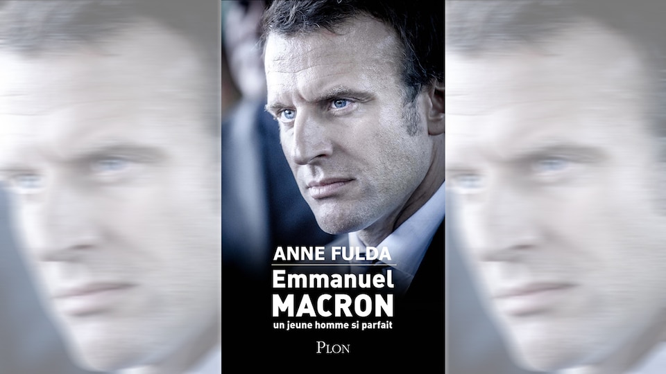 Page couverture du livre d'Anne Fulda sur Emmanuel Macron, Emmanuel Macron : un jeune homme si parfait