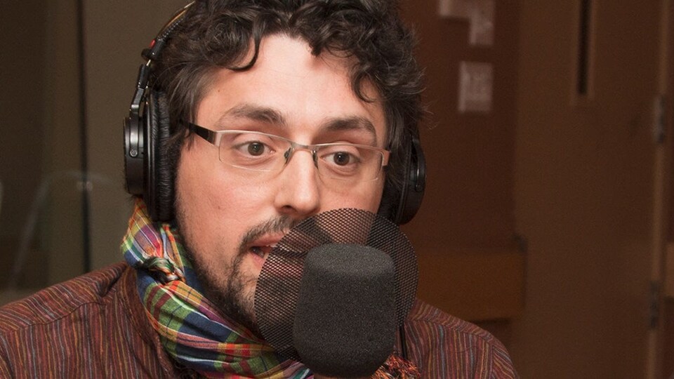 Le journaliste Frédérick Lavoie