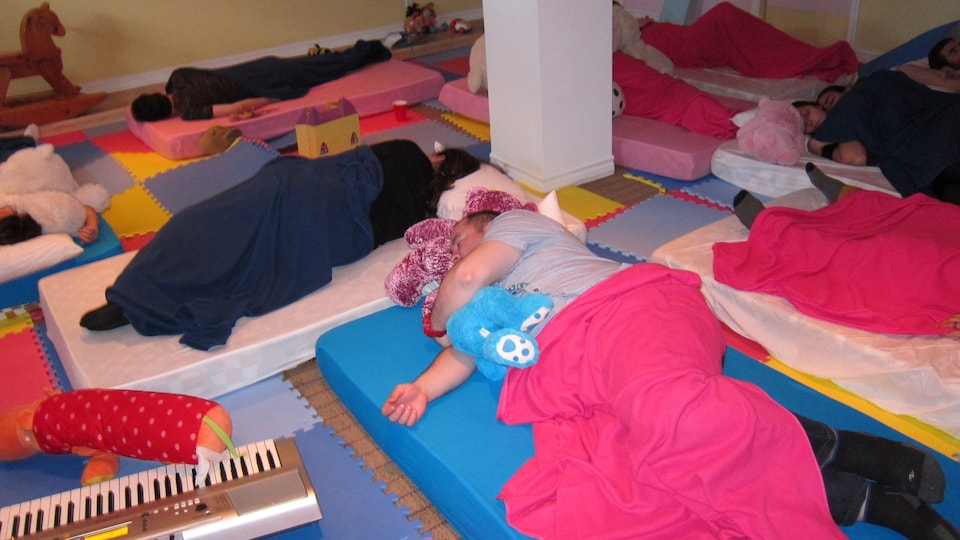 L'heure de la sieste à la garderie pour adultes iChild.ca