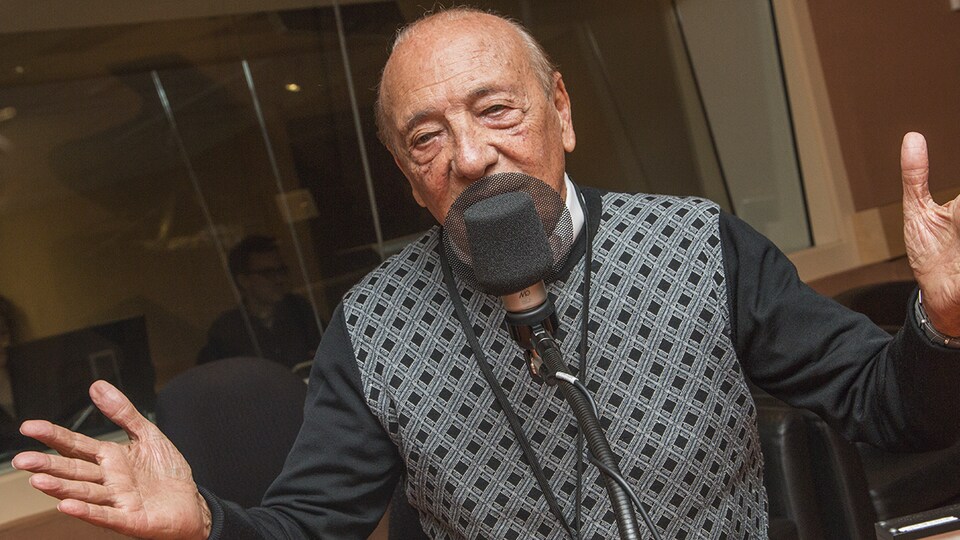 Jacques Séguéla au micro de Catherine Perrin