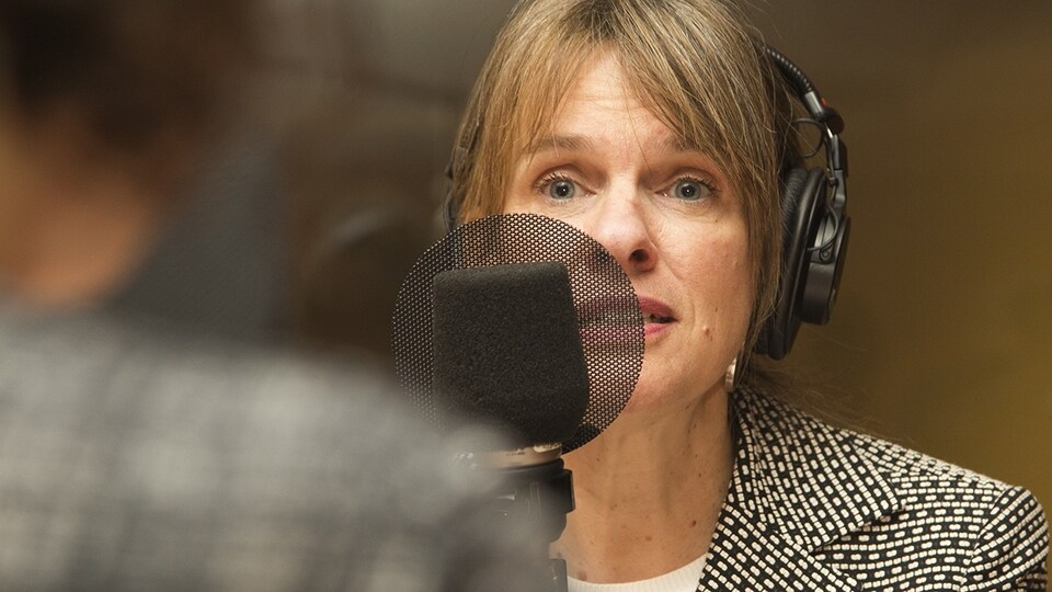 Josée Blanchette ce matin en entrevue à l'émission Médium Large.