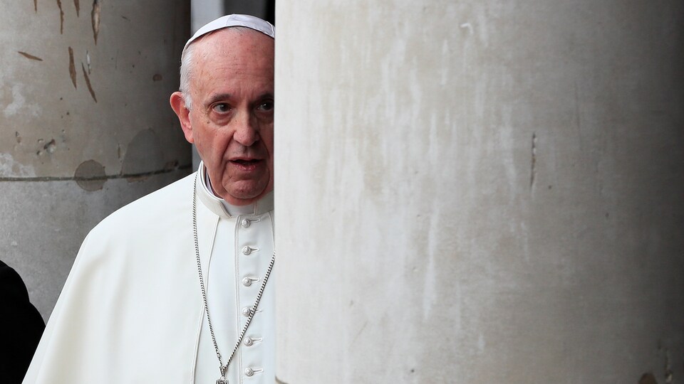 Le pape François lors d'une visite à Dublin en août 2018.