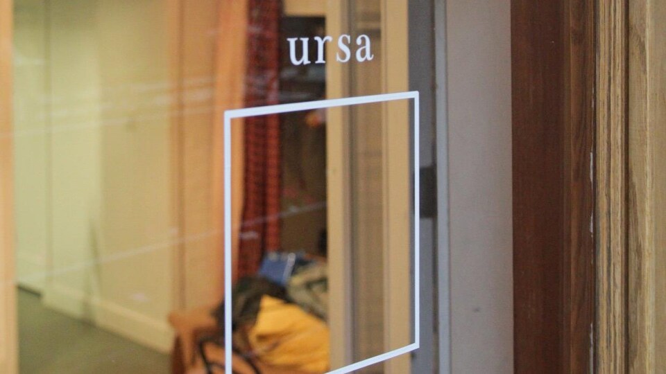 Porte d'entrée de la nouvelle salle de concert Ursa, de Martha Wainwright, à Montréal.
