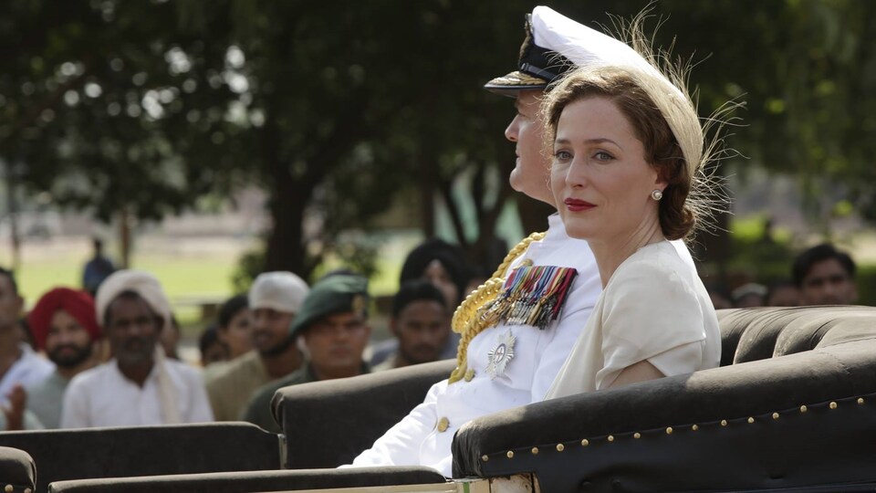 Hugh Bonneville et Gillian Anderson dans Viceroy's House
