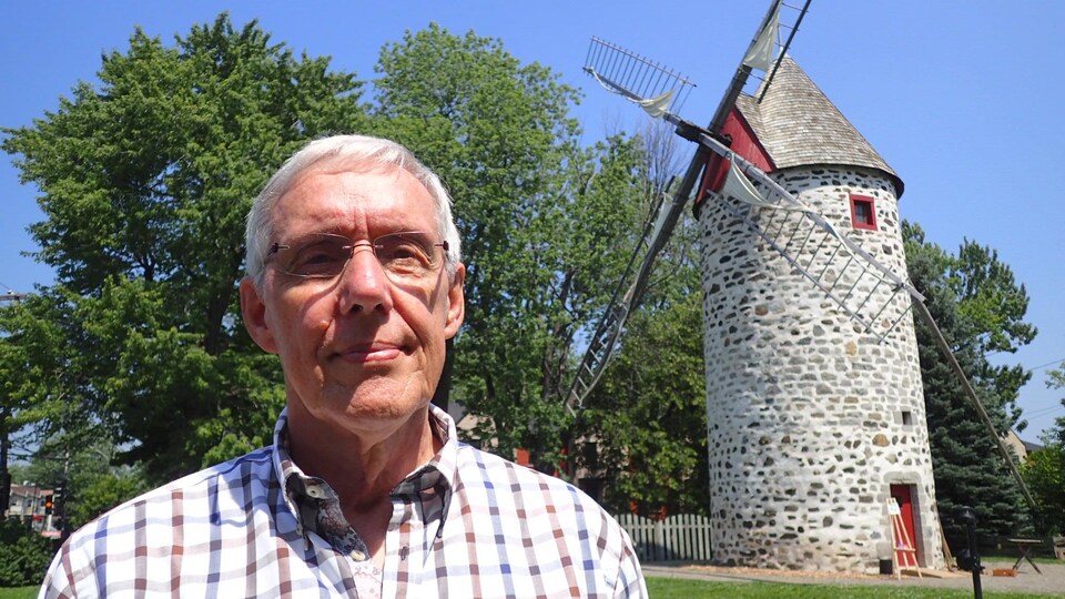 Le président de l'Atelier d'histoire de la Pointe-aux-Trembles, Claude Belzil.