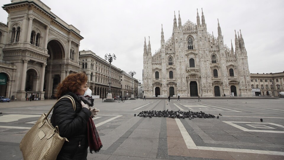  La ville de Milan, poumon économique de l'Italie, est l'épicentre de l'éclosion du COVID-19 en Italie.