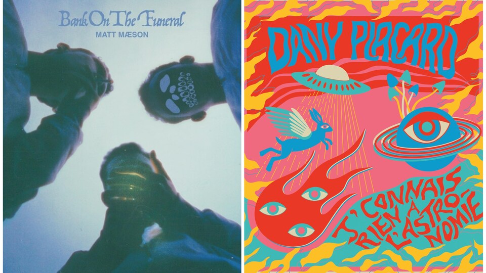 Collage de deux pochettes d'albums.