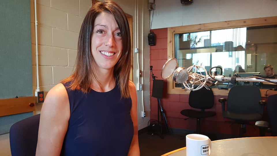La Septilienne Mylène Sivret discute de son parcours d'entrepreneure.