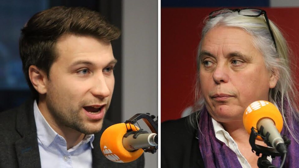 Gabriel Nadeau-Dubois et Manon Massé