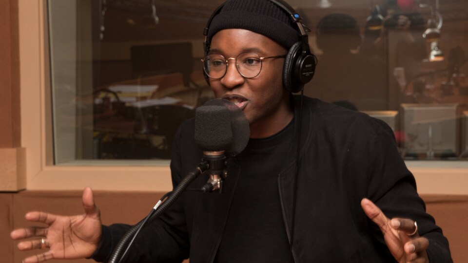 Nicolas Ouellet coanime avec Christiane Charette