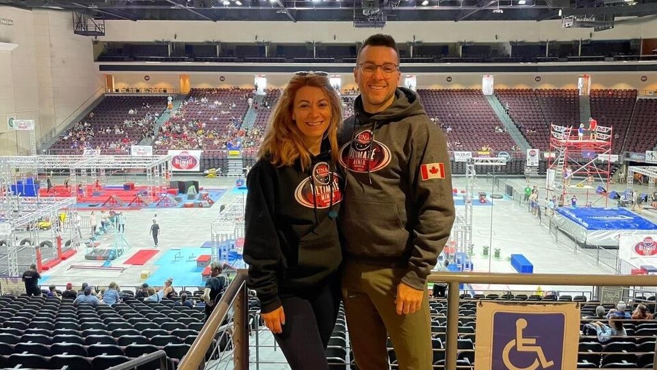 Un couple de Dieppe s'entraîne... comme des ninjas