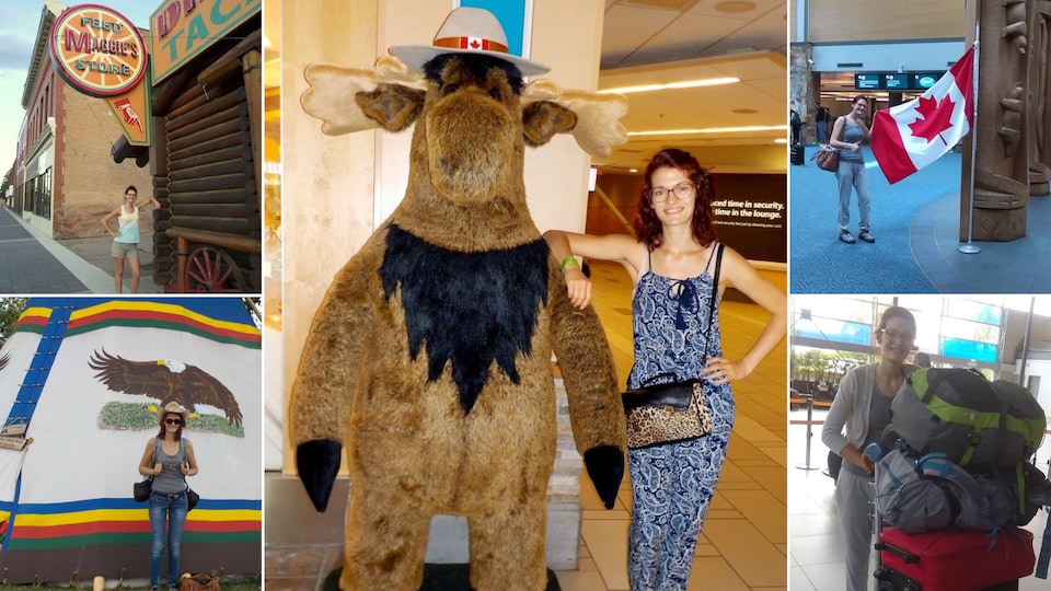 Montage de photos d'Olga Gordon