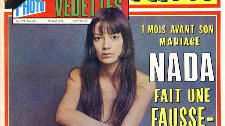 Une photo de Nada avec le titre : « 1 mois avant son mariage, Nada fait une fausse-couche. »