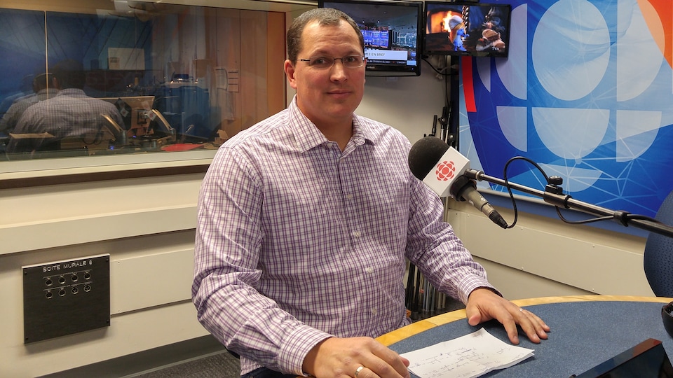 Patrick Giroux, professeur au département des sciences de l'éducation de l'UQAC