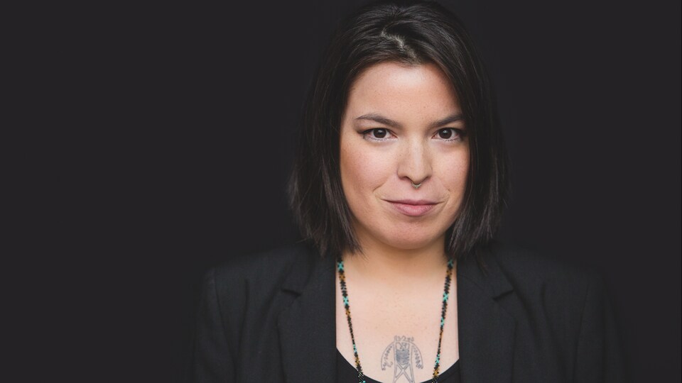 Portrait de Natasha Kanapé Fontaine.