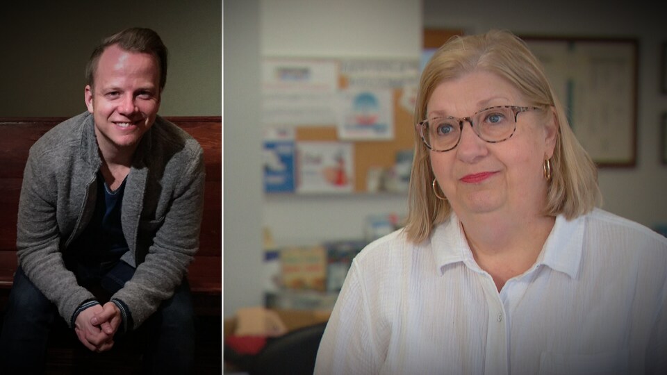 Photo montage des deux intervenants.
