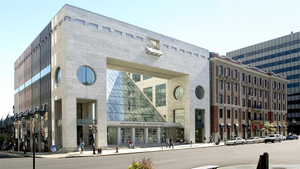 Le Musée des beaux-arts de Montréal.
