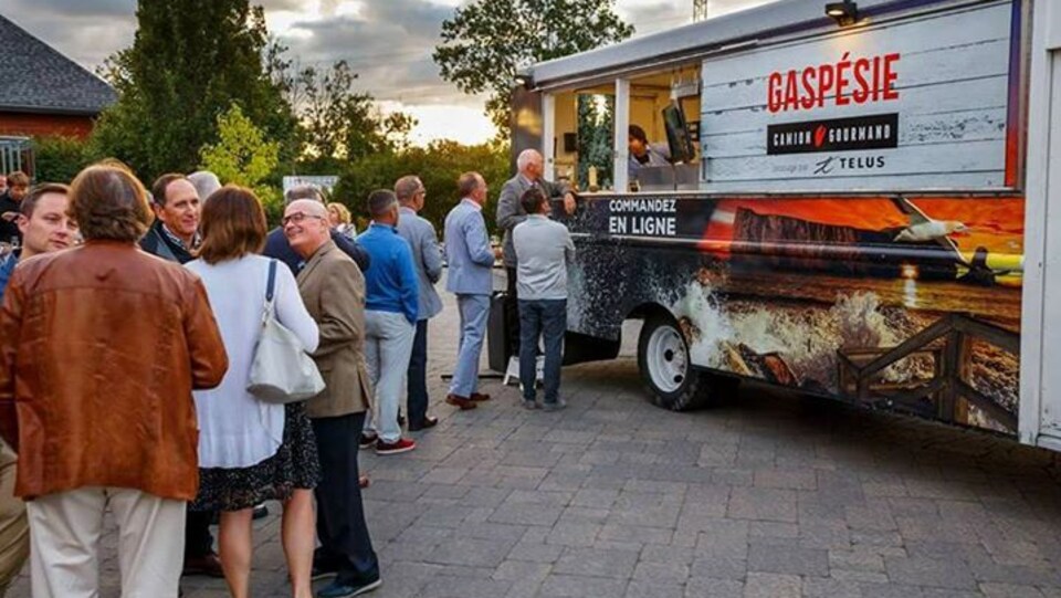 Camion-cuisine le «Gaspésie Camion Gourmand»
