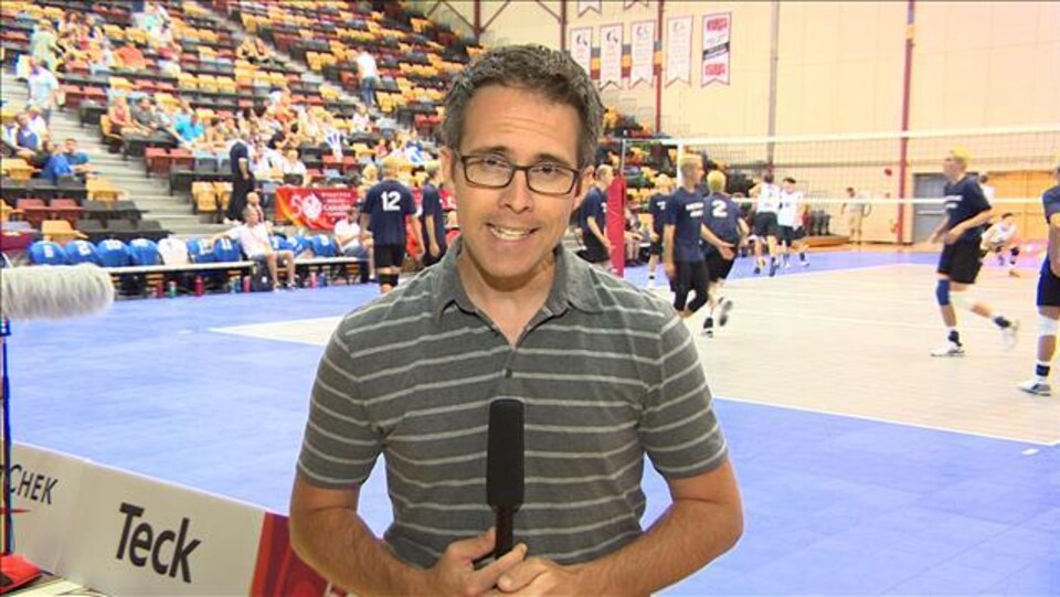 Le journaliste et chroniqueur sportif Pierre-Gabrel Turgeon.