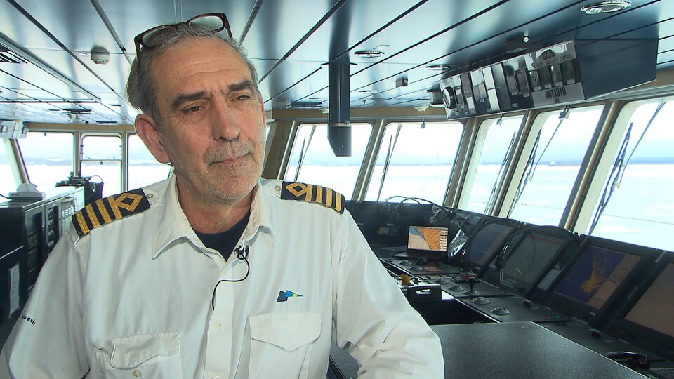 Philippe Hémart, capitaine du Bella-Desgagnés