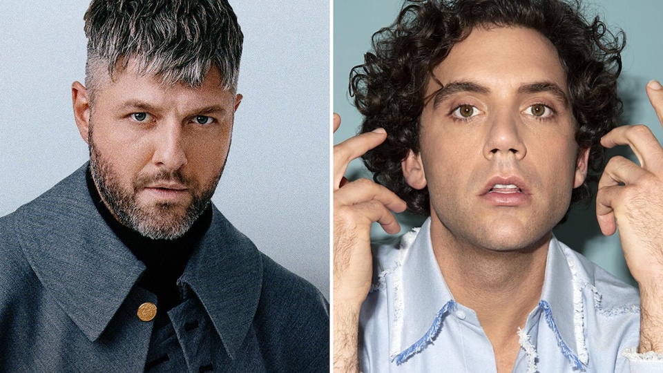 Pierre Lapointe et Mika.