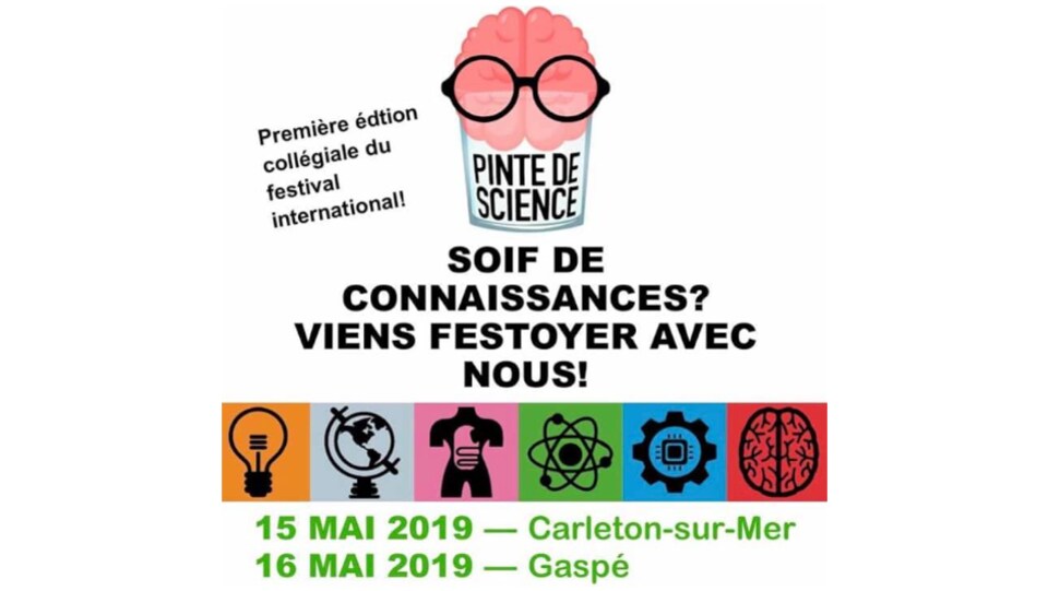L'évènement «Pinte de science» à Gaspé et Carleton-sur-mer
