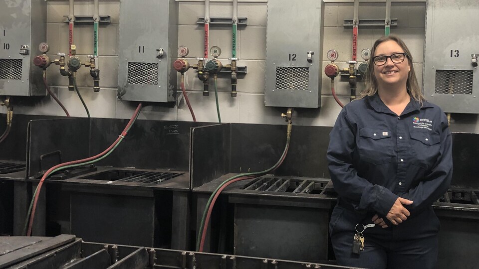 Raymonde Isabelle, enseignante au centre de formation professionnelle A.-W.-Gagné de Sept-Îles