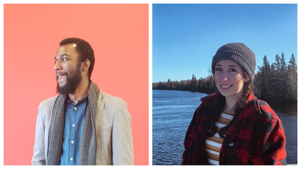 Montage photo des portraits d'un homme et d'une femme.