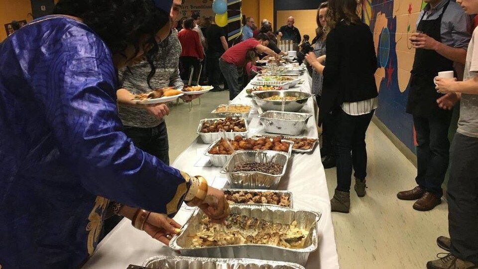 Repas interculturel (archives)