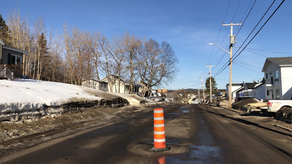 Travaux de réfection sur la rue Laval à